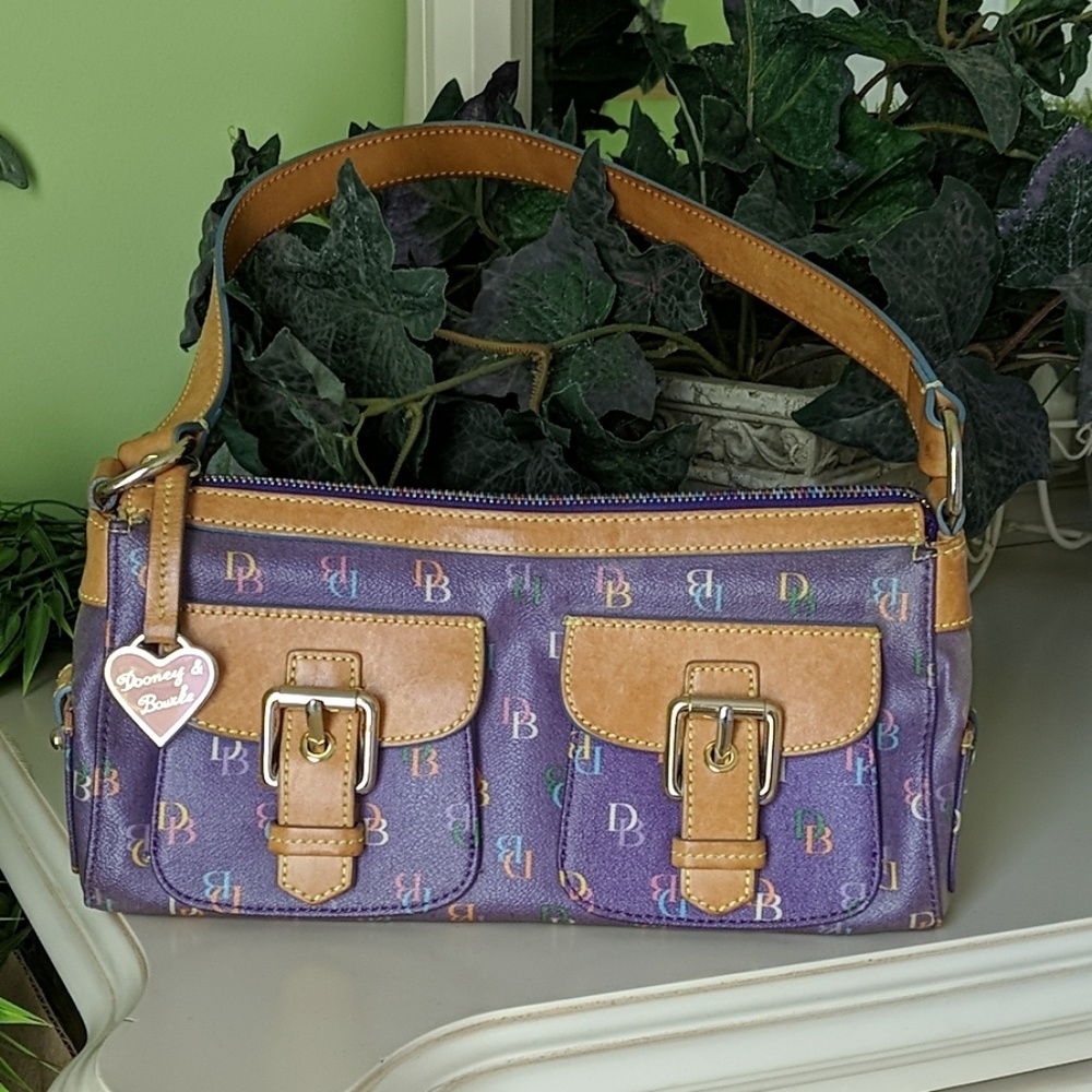Vintage D&B Purple Bag